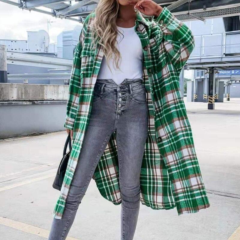 Elegant Women Long Shirts coat