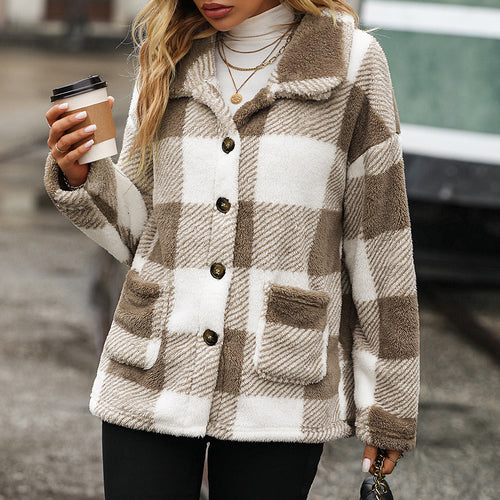 Long Sleeve Mid-Length Plaid