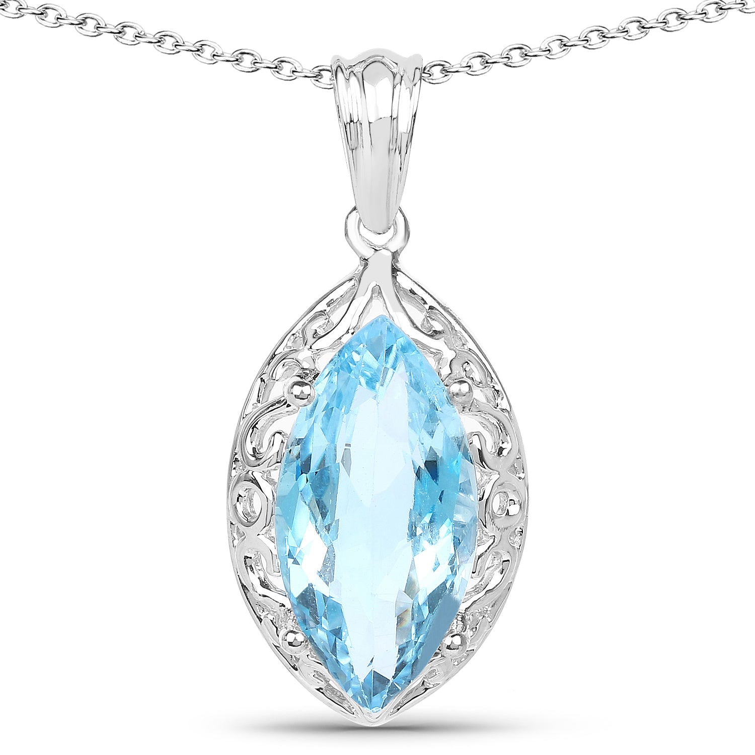 Carat Genuine Swiss Blue Topaz